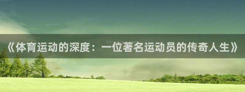 球友体育-NBA直播：《体育运动的深度：一位著名运动员的传奇人生》